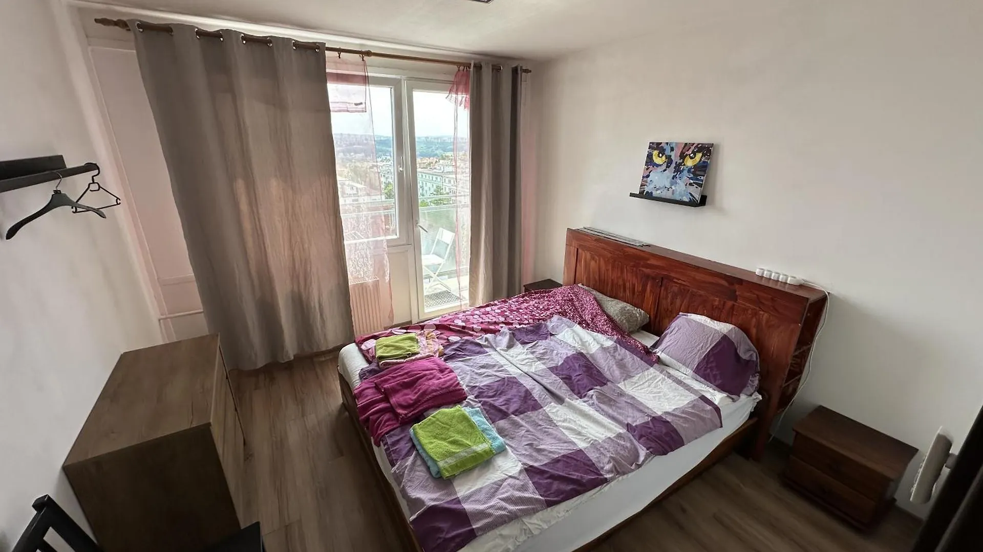 Private Rooms, Stunning City Views, Top-Floor With Balcony, Bathtub, Internet, Coffee プラハ